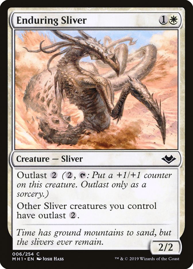 Enduring Sliver 6/254 (Modern Horizons) 