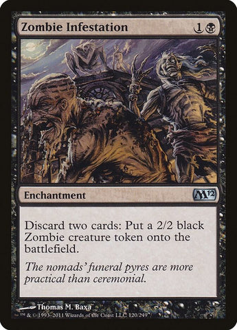 Zombie Infestation 120/249 (Magic 2012 (M12)) 