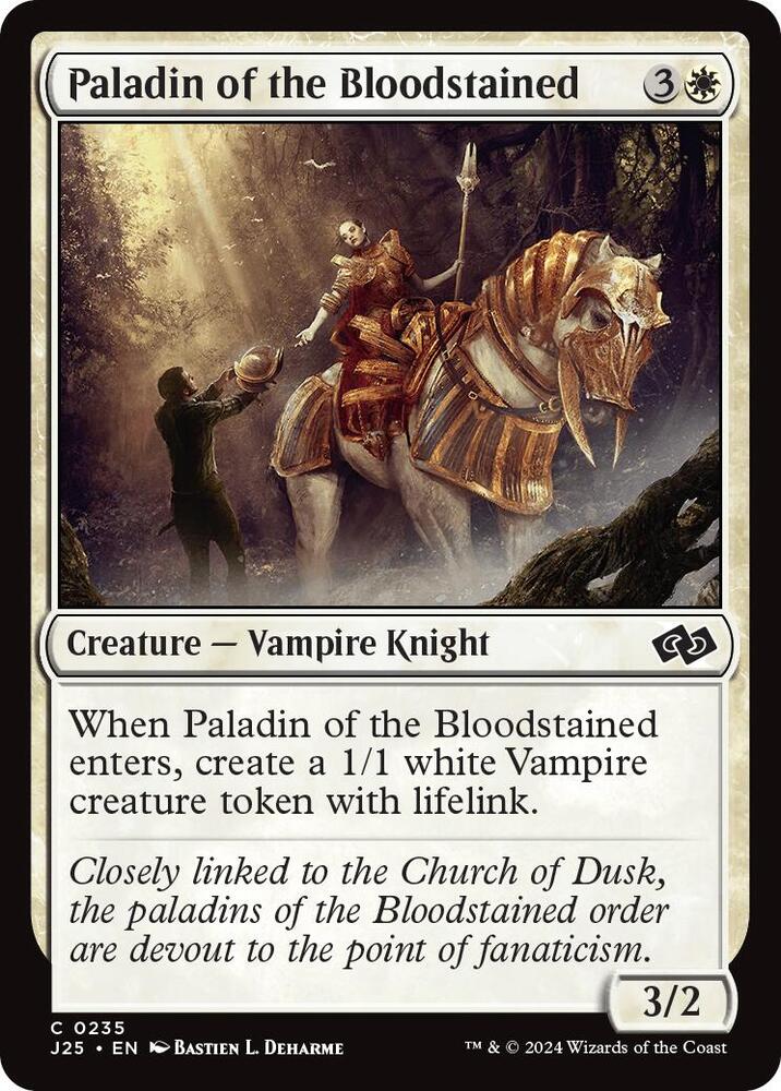 Paladin of the Bloodstained 235/779 (Foundations Jumpstart) 