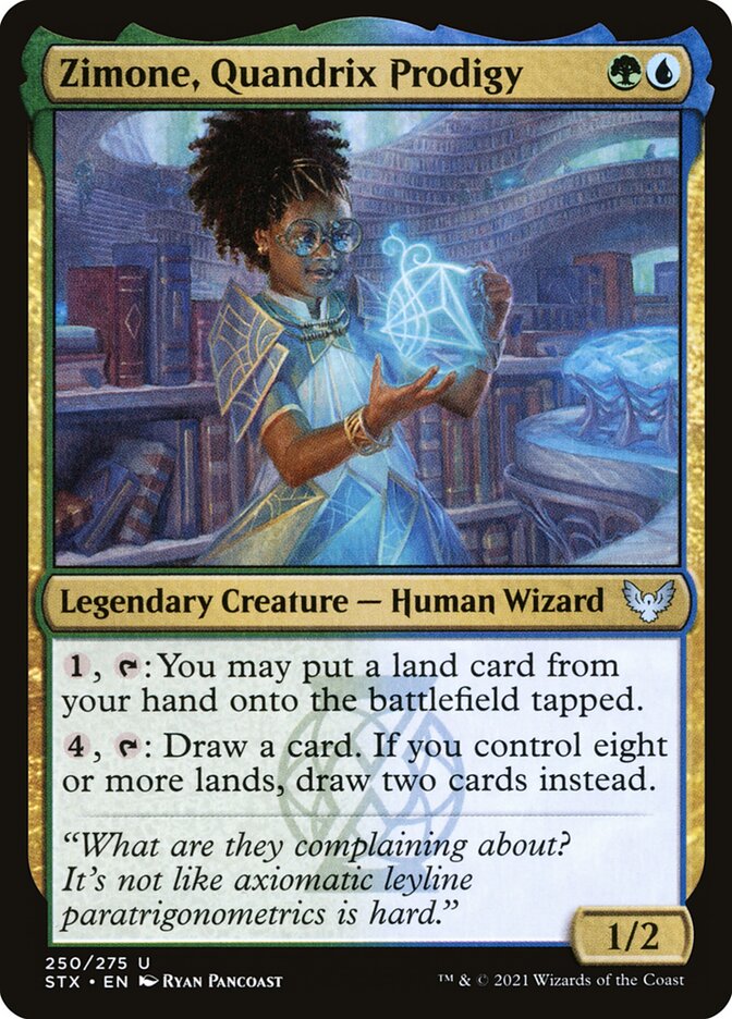 Zimone, Quandrix Prodigy 250 (Strixhaven: School of Mages) 