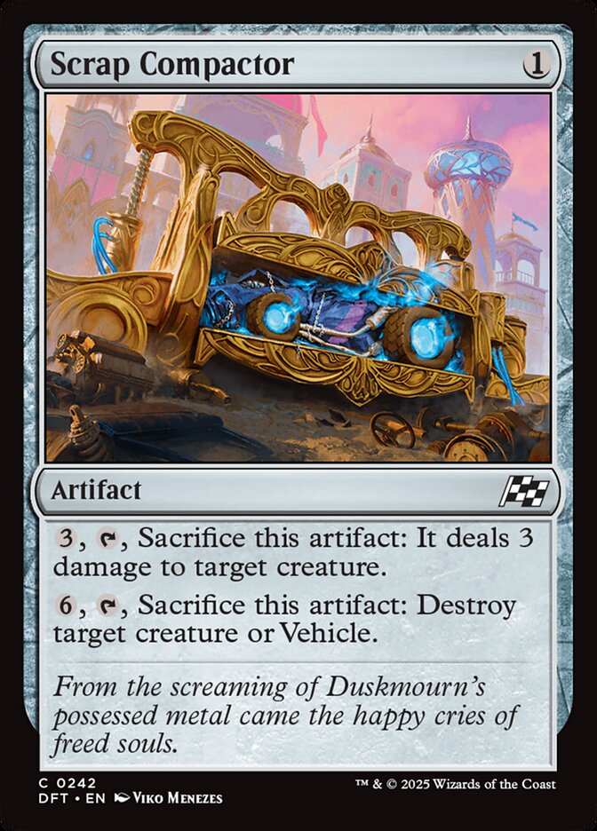 Scrap Compactor 242/291 (Aetherdrift)  - Foil