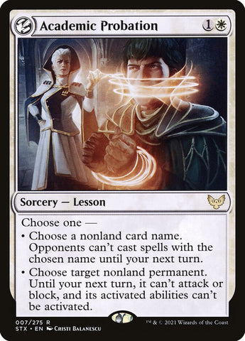 Academic Probation 7 (Strixhaven: School of Mages) 