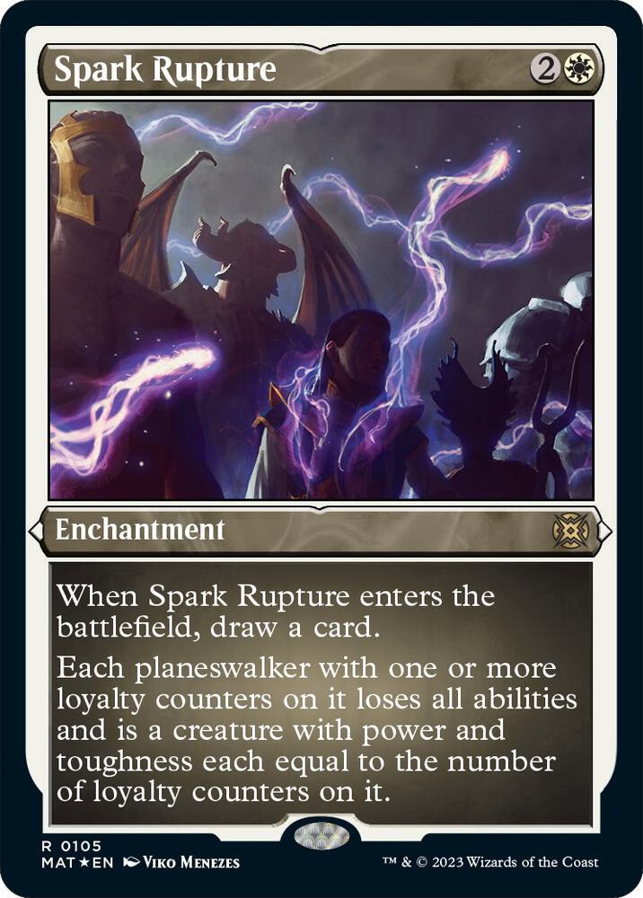Spark Rupture 105/50 (March of the Machine: The Aftermath)  - Etched Foil