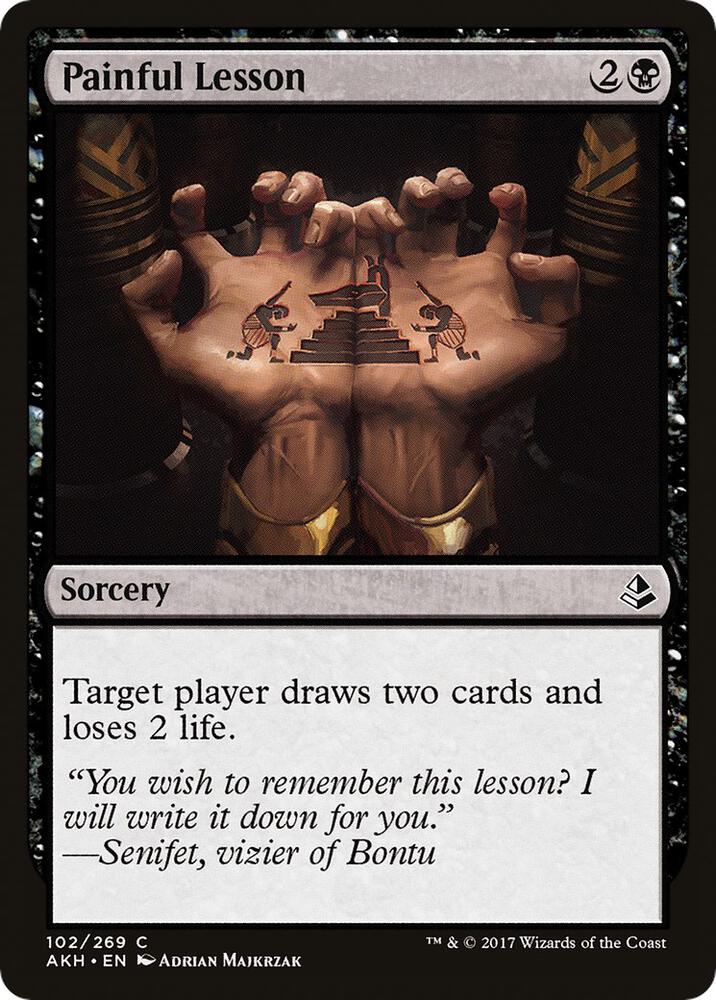 Painful Lesson 102/269 (Amonkhet) 