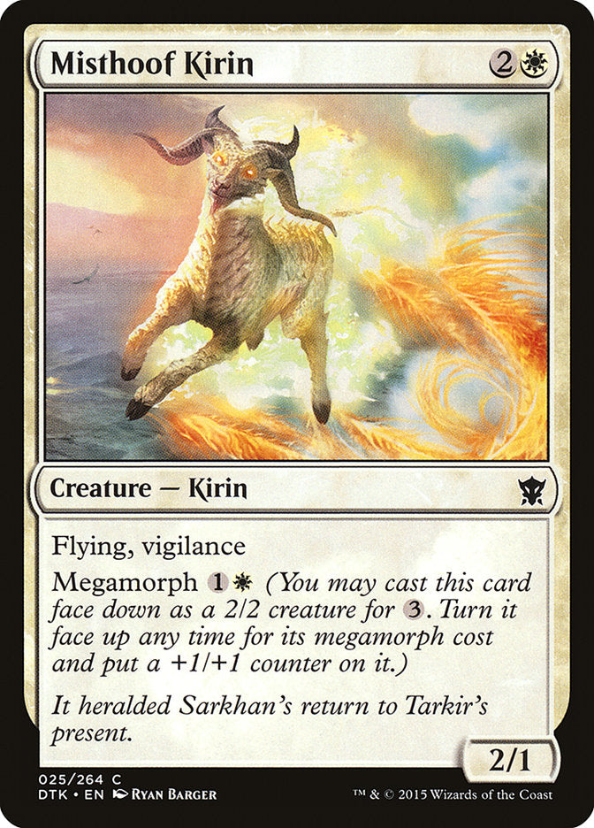 Misthoof Kirin 25/264 (Dragons of Tarkir) 