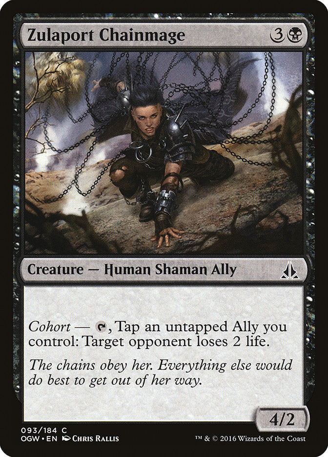 Zulaport Chainmage 93/184 (Oath of the Gatewatch) 