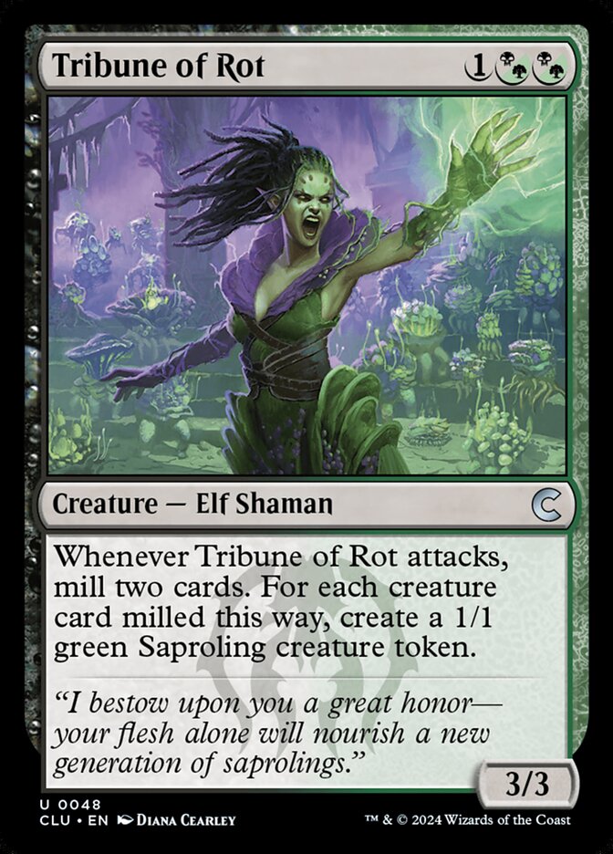 Tribune of Rot 48 (Ravnica: Clue Edition) 