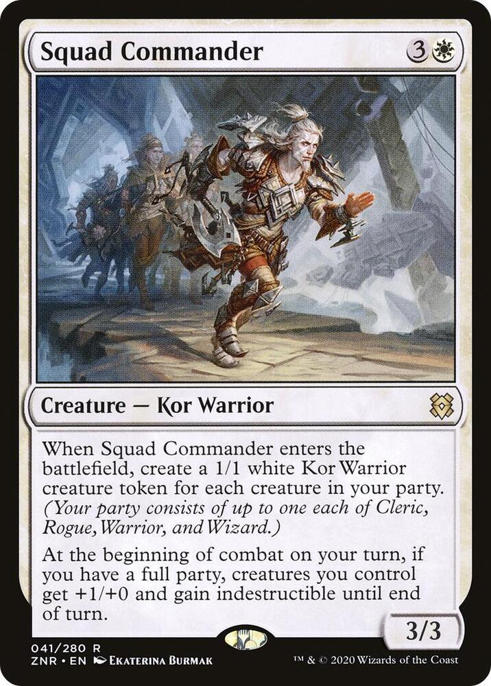Squad Commander 41 (Zendikar Rising) 