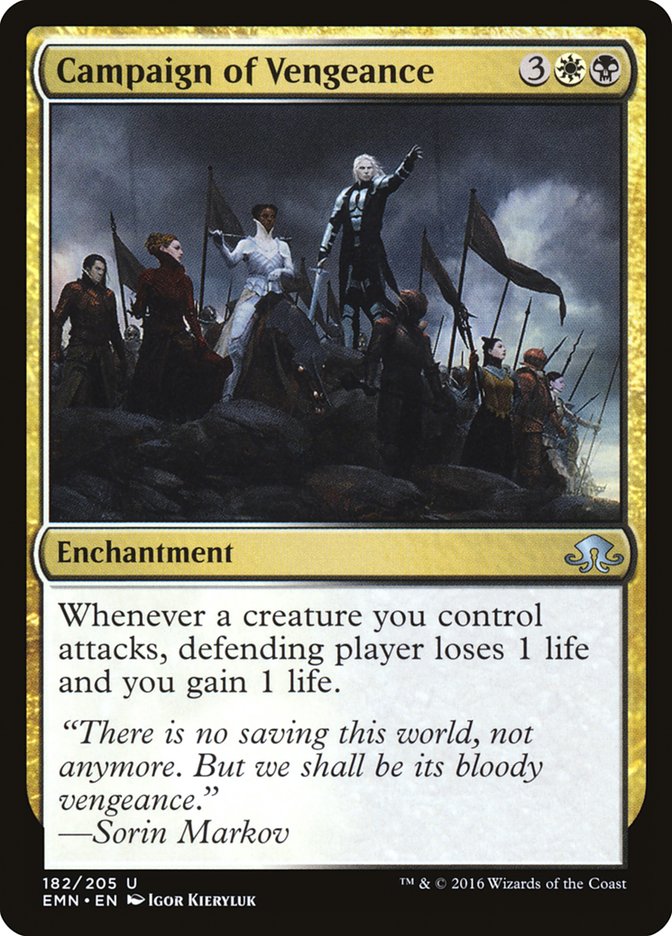 Campaign of Vengeance 182/205 (Eldritch Moon)  - Foil