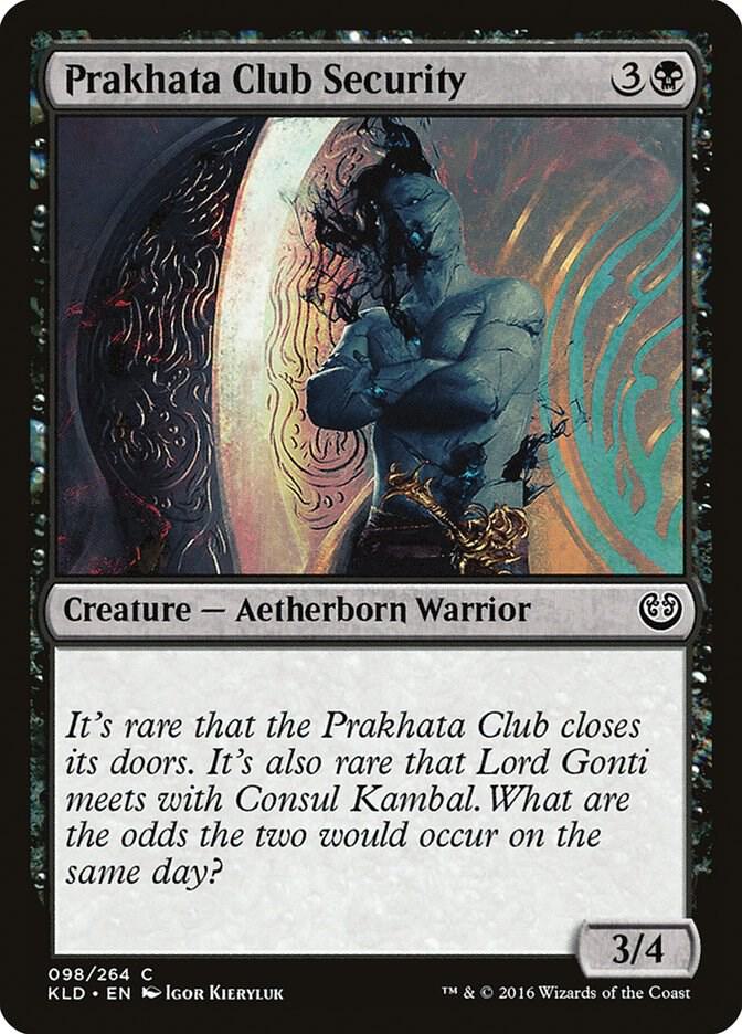 Prakhata Club Security 98/264 (Kaladesh) 