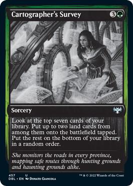 Cartographers Survey 457/534 (Innistrad: Double Feature) 