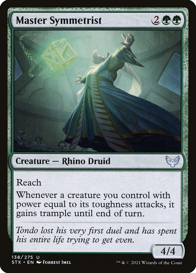 Master Symmetrist 138 (Strixhaven: School of Mages)  - Foil