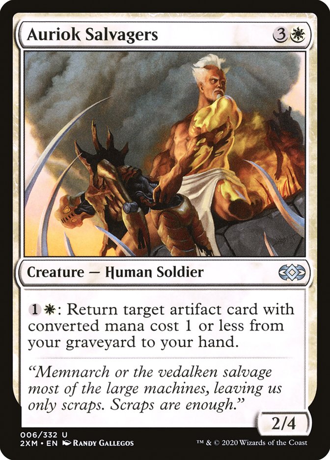Auriok Salvagers 6/332 (Double Masters)  - Foil