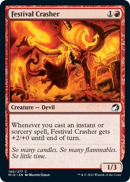 Festival Crasher 140/277 (Innistrad: Midnight Hunt)  - Foil