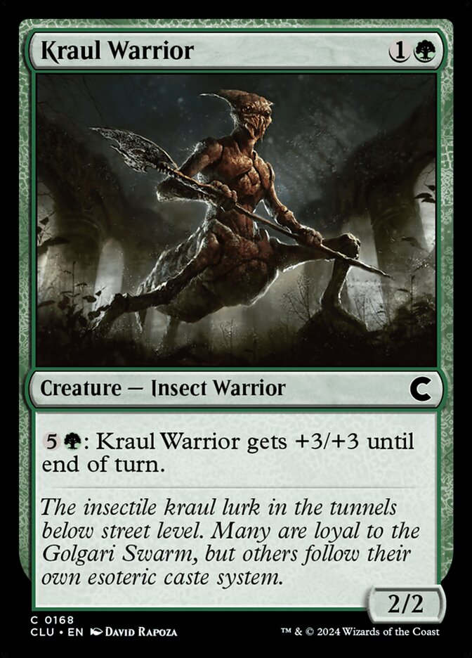 Kraul Warrior 168/284 (Ravnica: Clue Edition) 