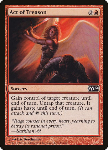 Act of Treason 121/249 (Magic 2012 (M12)) 