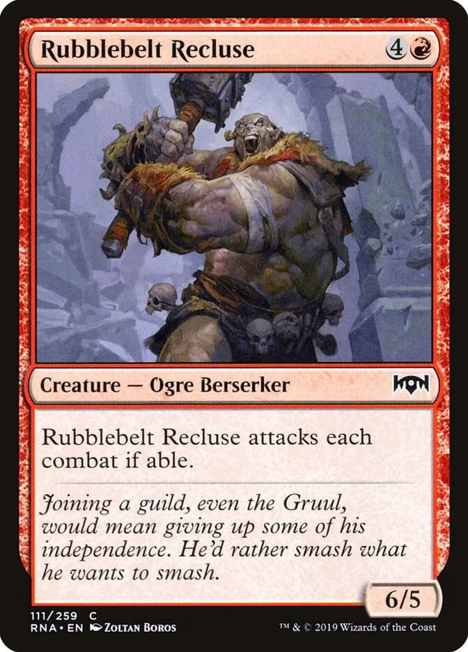 Rubblebelt Recluse 111/259 (Ravnica Allegiance)  - Foil