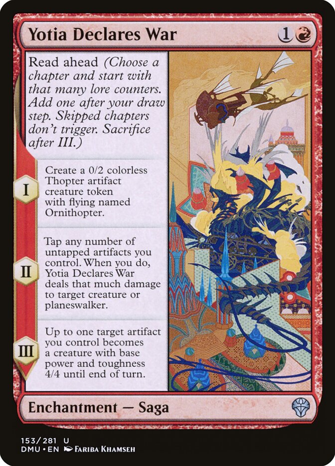 Yotia Declares War 153/281 (Dominaria United) 