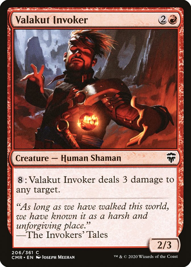Valakut Invoker 206 (Commander Legends)  - Foil