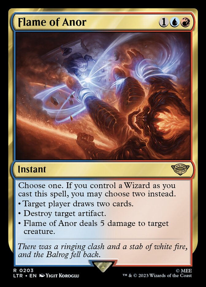 Flame of Anor 203 (Universes Beyond: The Lord of the Rings: Tales of Middle-earth) 