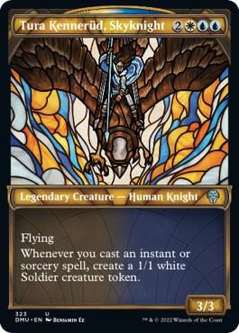 Tura Kennerud Skyknight Showcase 323/281 (Dominaria United)  - Foil