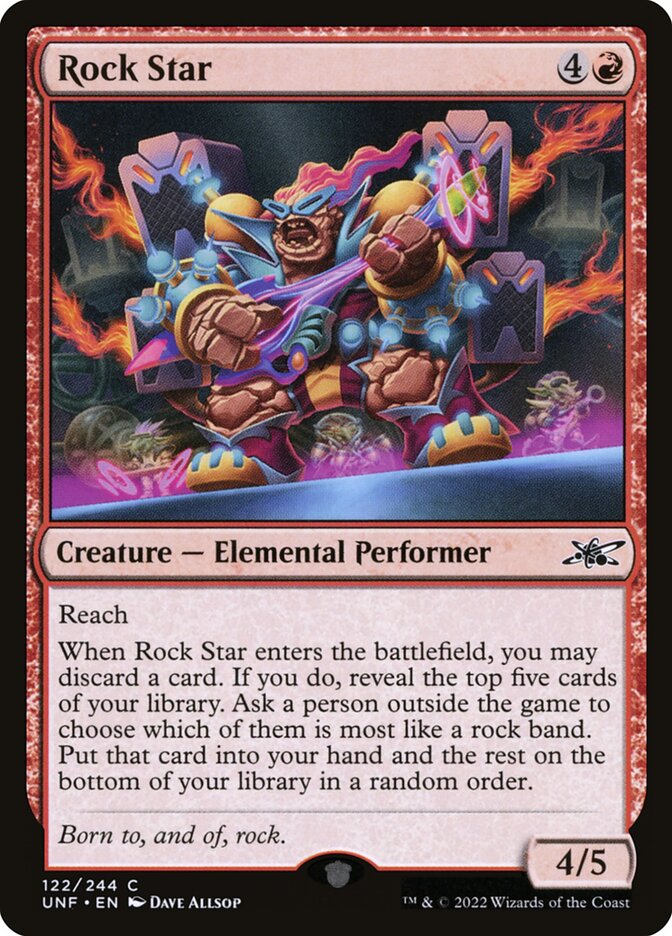 Rock Star 122/244 (Unfinity) 