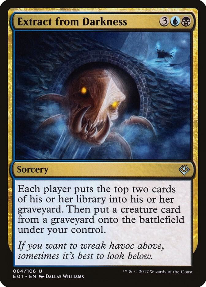 Extract from Darkness 84/106 (Archenemy: Nicol Bolas) 