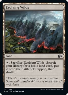 Evolving Wilds 261/287 (The Brothers' War) 