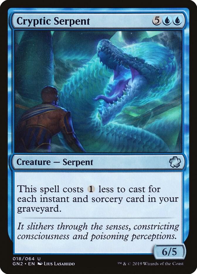 Cryptic Serpent 18/64 (Magic Game Night 2019) 