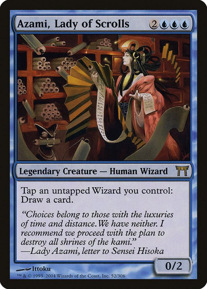 Azami, Lady of Scrolls 52/306 (Champions of Kamigawa) 
