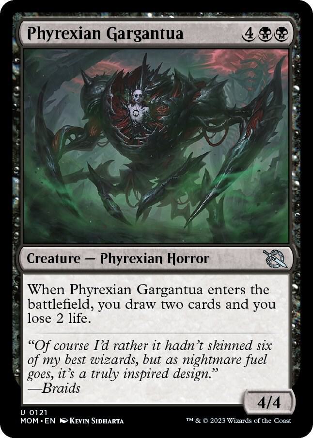 Phyrexian Gargantua 121/291 (March of the Machine) 
