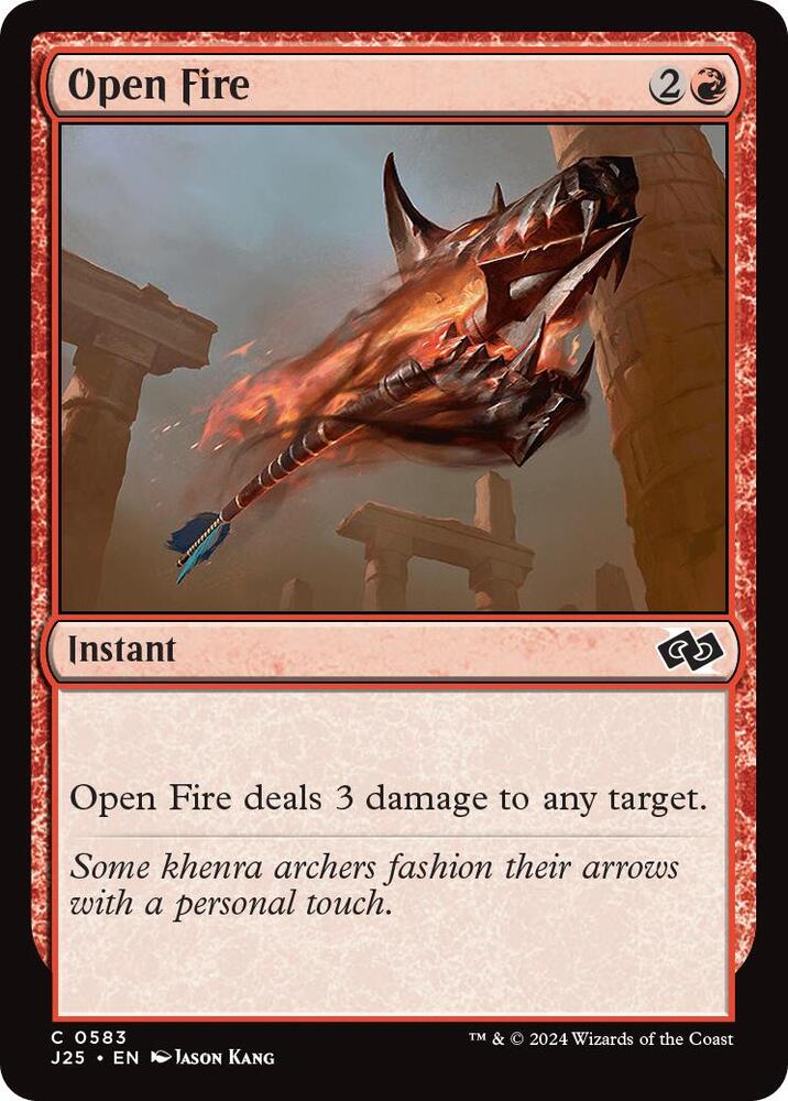Open Fire 583/779 (Foundations Jumpstart) 