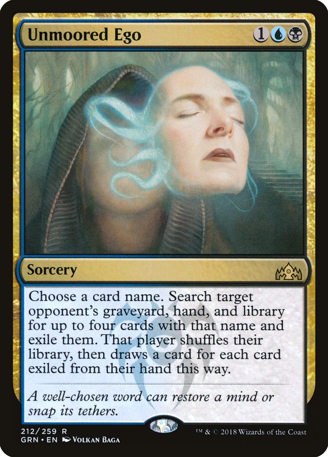 Unmoored Ego 212/259 (Guilds of Ravnica) 