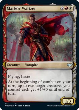 Markov Waltzer Showcase 313/277 (Innistrad: Crimson Vow) 