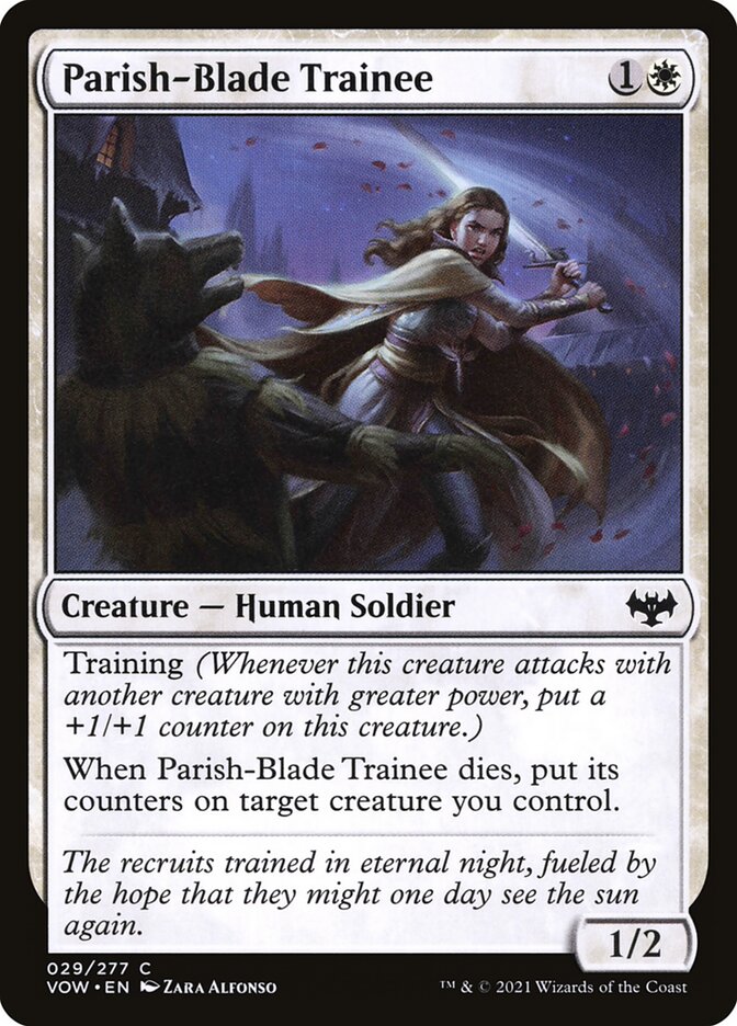 Parish-Blade Trainee 29/277 (Innistrad: Crimson Vow)  - Foil