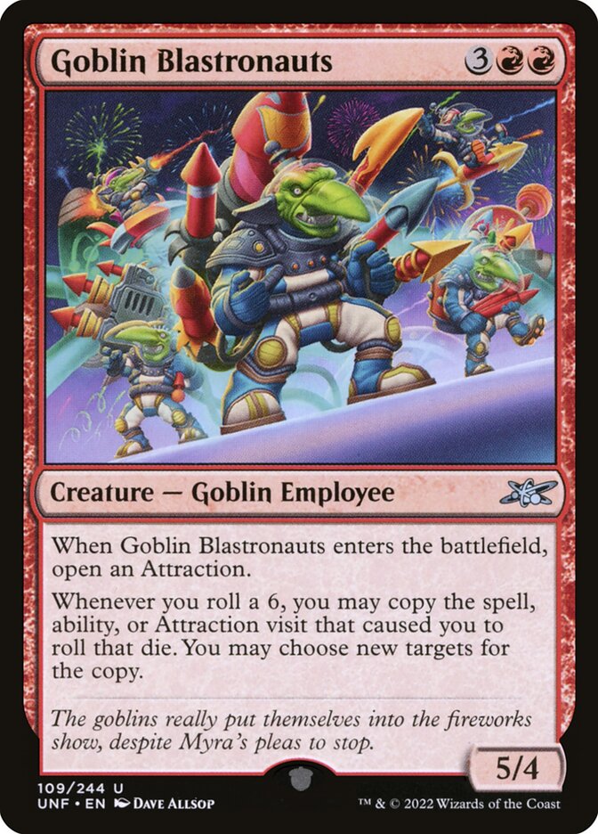 Goblin Blastronauts 109/244 (Unfinity) 