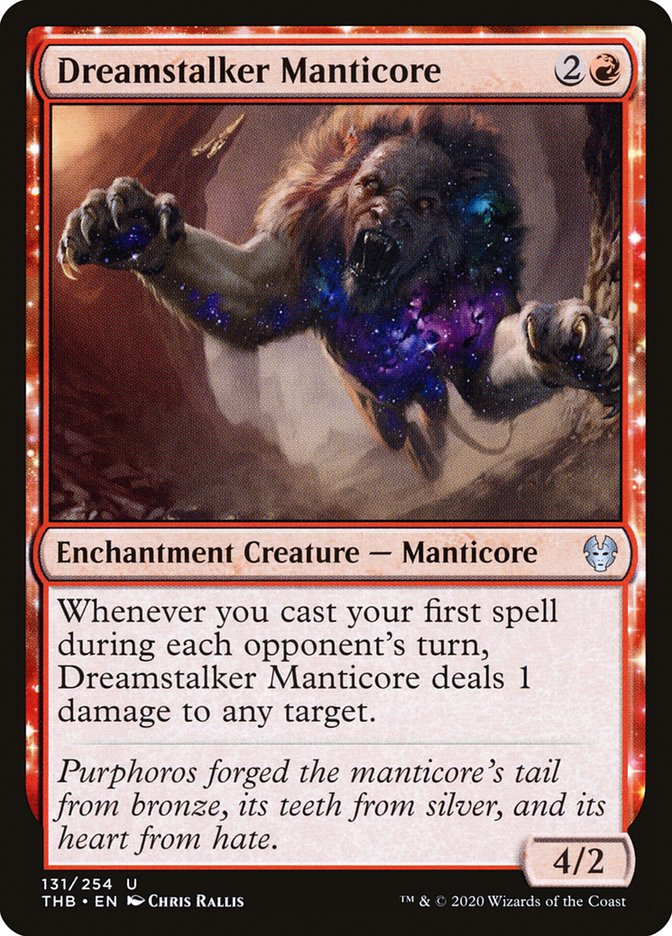 Dreamstalker Manticore 131/254 (Theros Beyond Death)  - Foil