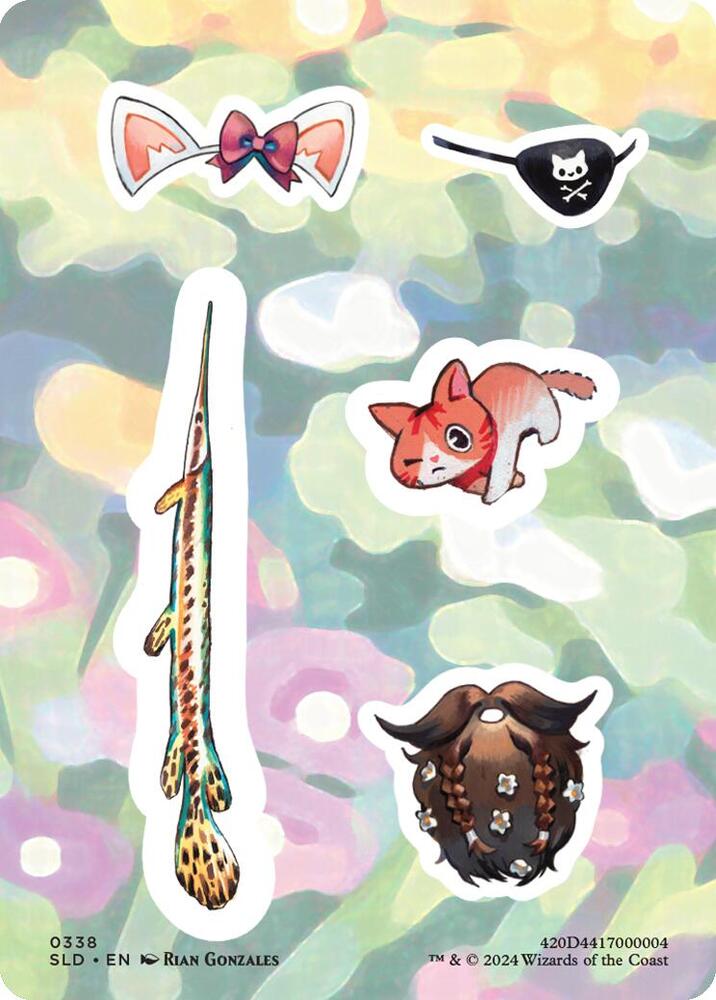 Sticker Sheet 0338 338 (Secret Lair Drop Series) 