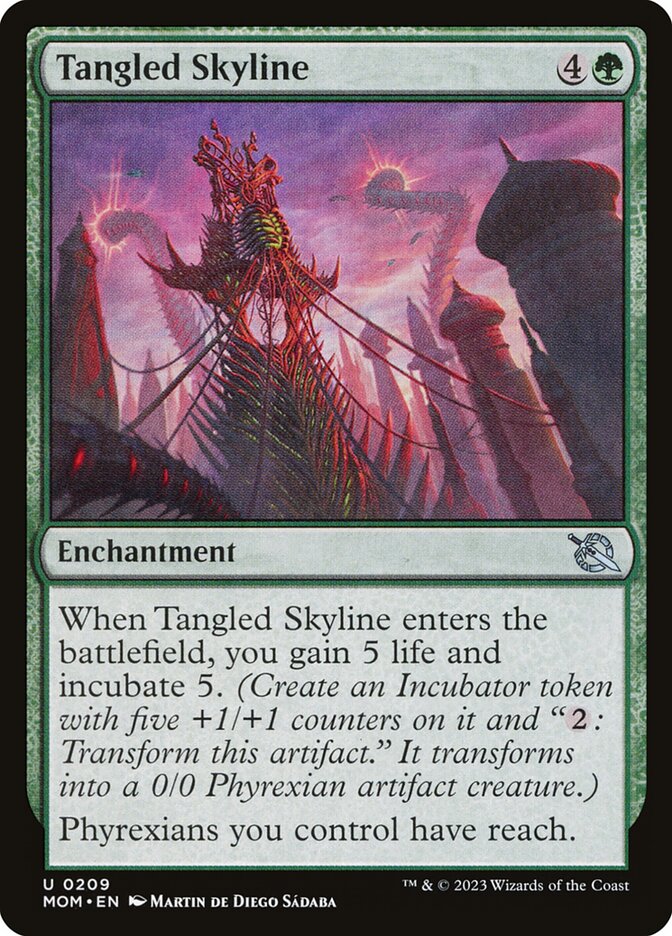 Tangled Skyline 209/291 (March of the Machine)  - Foil