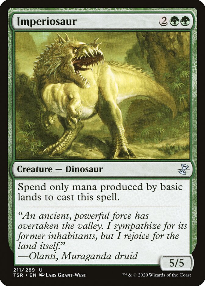 Imperiosaur 211/289 (Time Spiral: Remastered) 