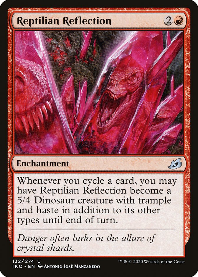 Reptilian Reflection 132/274 (Ikoria: Lair of Behemoths) 