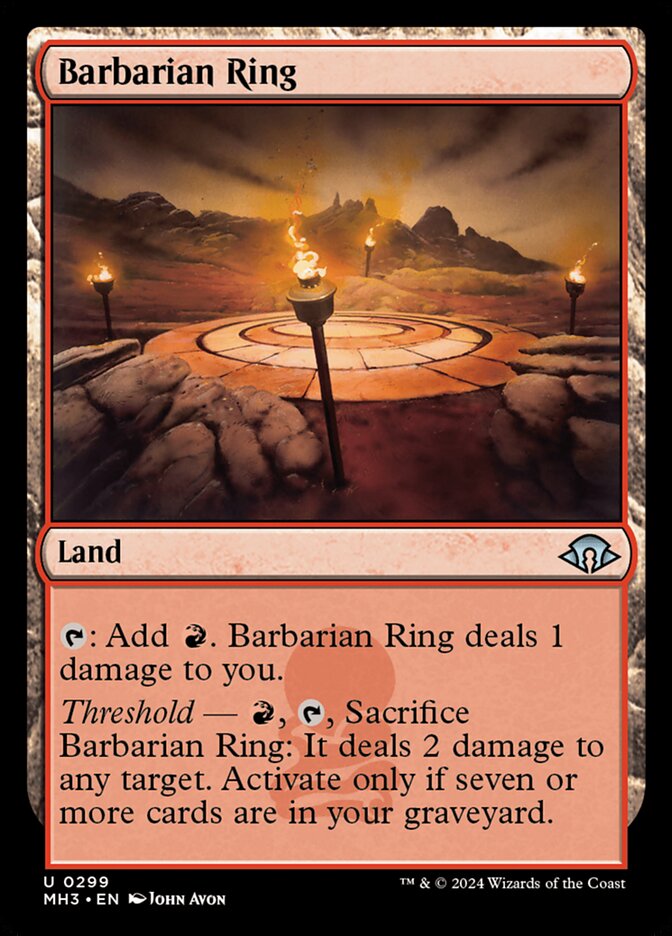 Barbarian Ring 299 (Modern Horizons 3) 
