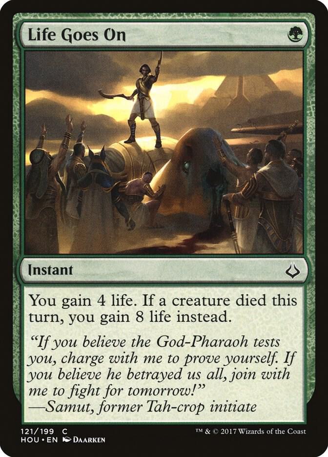 Life Goes On 121/199 (Hour of Devastation) 