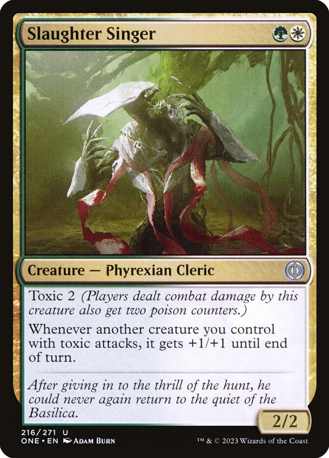 Slaughter Singer 216/271 (Phyrexia: All Will Be One) 
