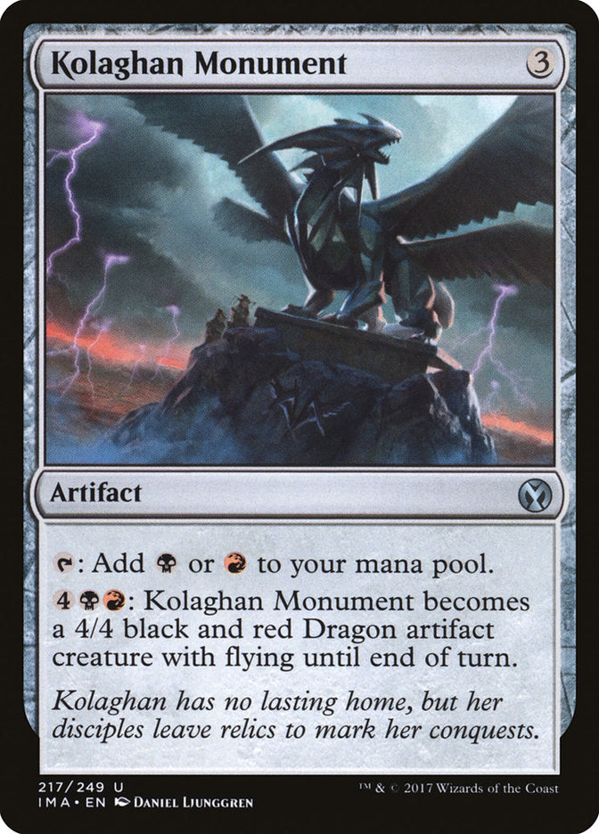Kolaghan Monument 217/249 (Iconic Masters) 