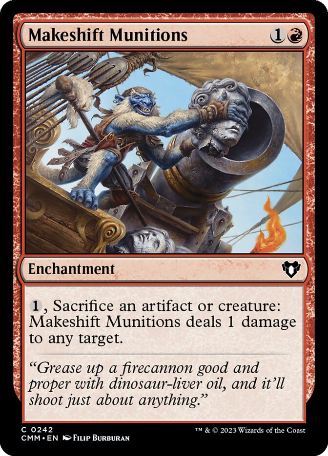 Makeshift Munitions 242 (Commander Masters) 
