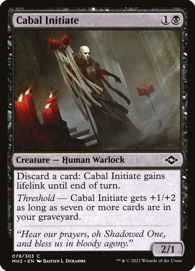 Cabal Initiate 78 (Modern Horizons 2) 