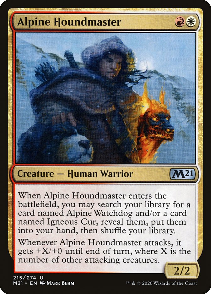 Alpine Houndmaster 215 (Core Set 2021) 
