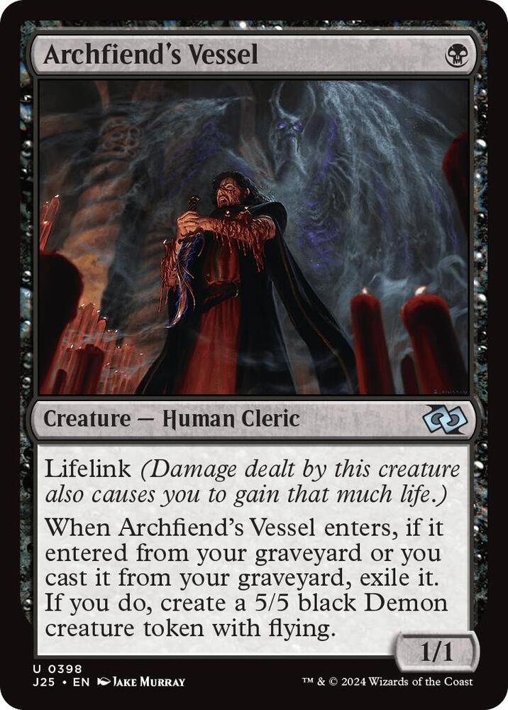 Archfiends Vessel 398/779 (Foundations Jumpstart) 