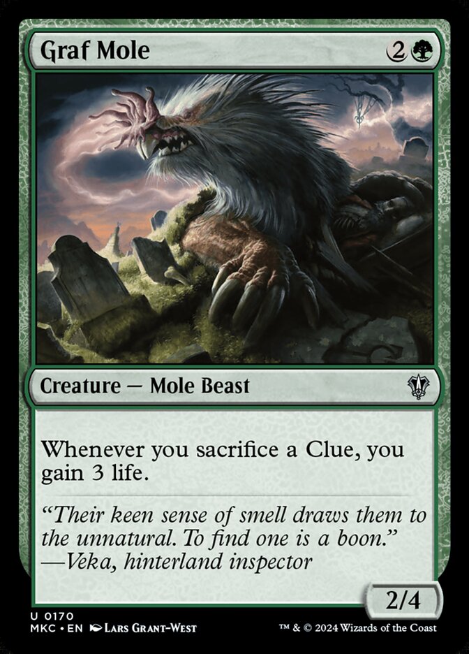 Graf Mole 170/311 (Commander: Murders at Karlov Manor) 